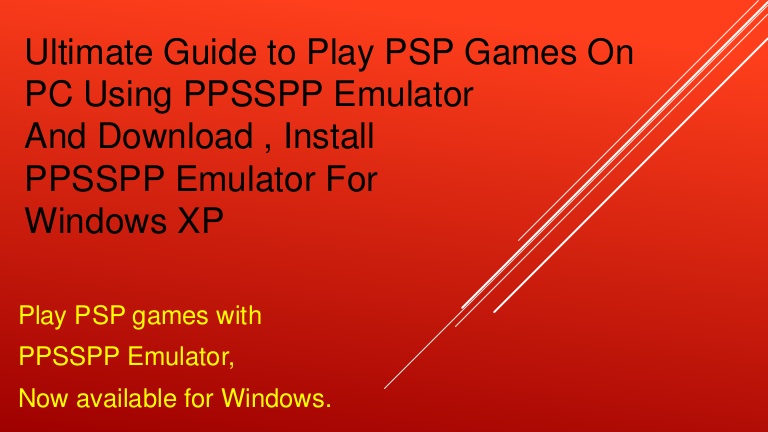 Ppsspp Download Games For Pc